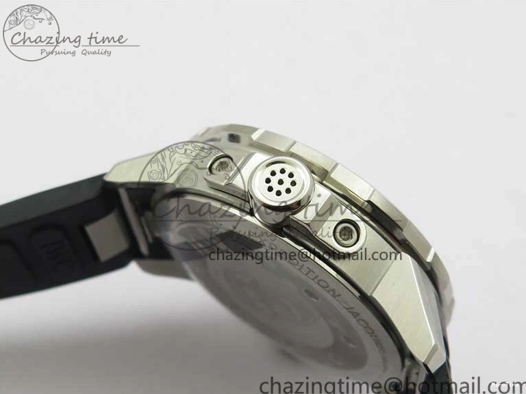 MIROTIME 0124 RelaxedFit Aquatimer Automatic IW329004 V6F 1:1 Best Edition Blue Dial on Rubber Strap MIYOTA 7095